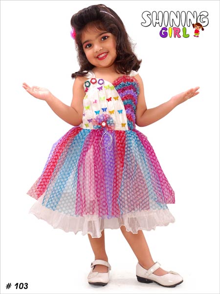 Party Wear Frock at Best Price in Indore | Shanti Enterprises
