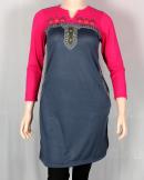 Ladies Long Woolen Kurti