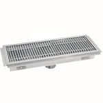 Drain Trough with Grating
