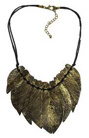 Antique Gold Statement Necklace