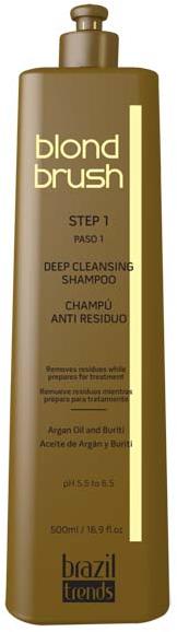 Blond Brush Deep Cleansing Hair Shampoo