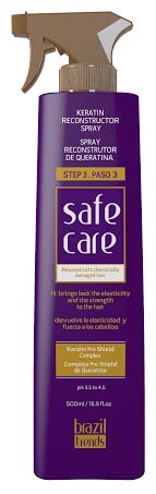 Safe Care Keratin Hair Restructuring Spray
