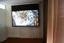 Powder Finish PVC Projection Screen, for Indoor Use, Outdoor Use, Feature : Actual Picture Quality
