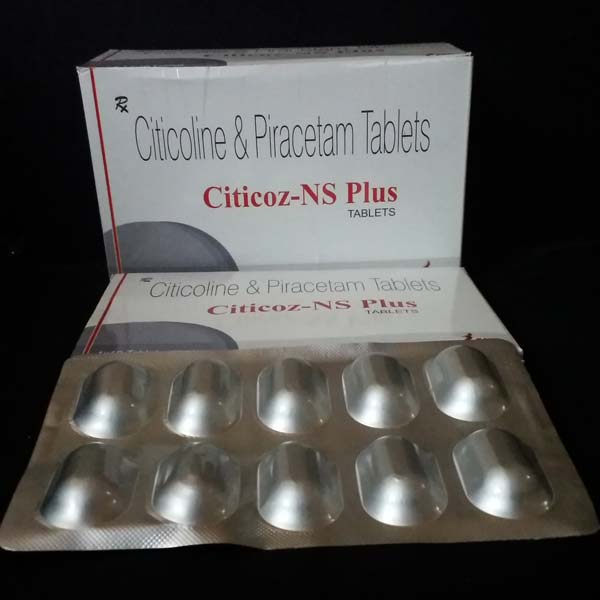 Citicoline 500mg +Piracetam 800mg Tablets