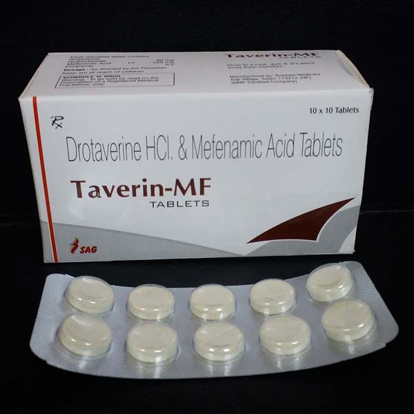 Drotaverine 80mg & Mefenamic acid 250 mg