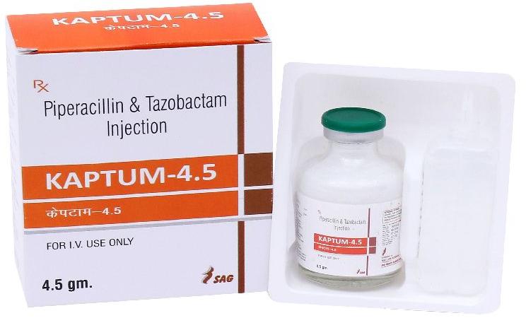 Piperacillin 4 Gm + Tazobactum 500 mg