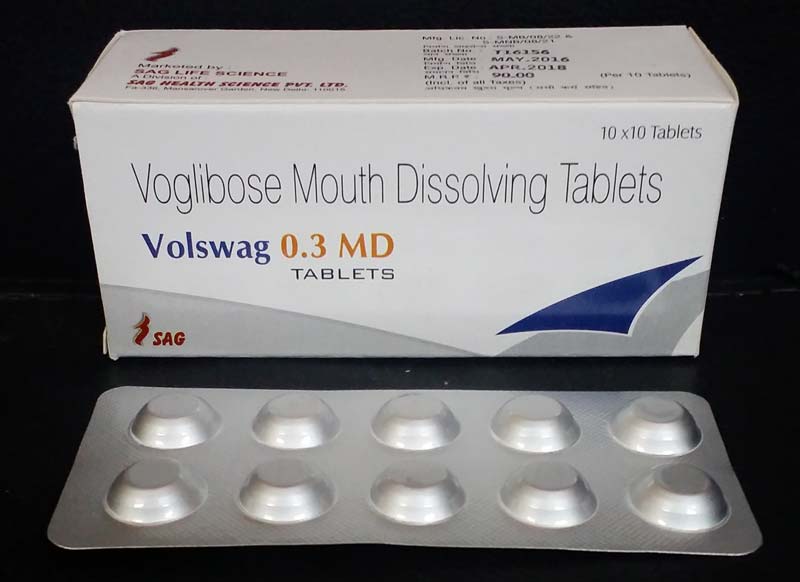 Voglibose  0.3 Mg Mouth Dissolving Medicines