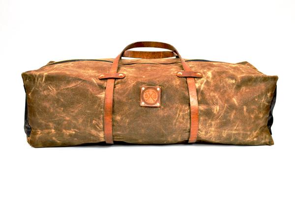 The Hudson Waxed Canvas Duffle Bag