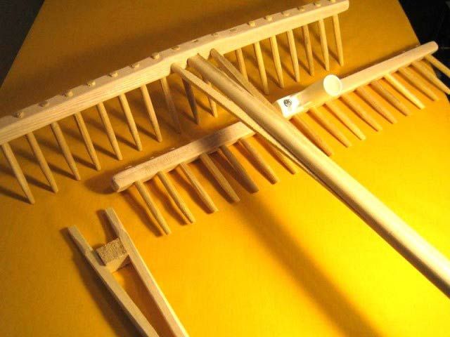 Wooden Rakes