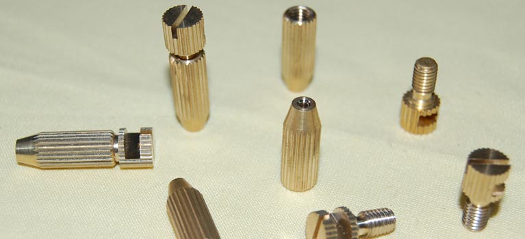 Brass Special Knurling Pin