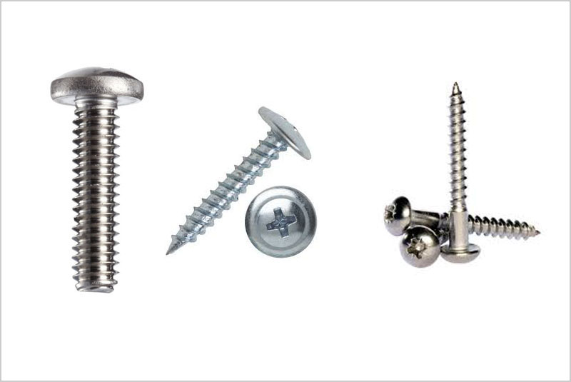 Mushroom Head Screws