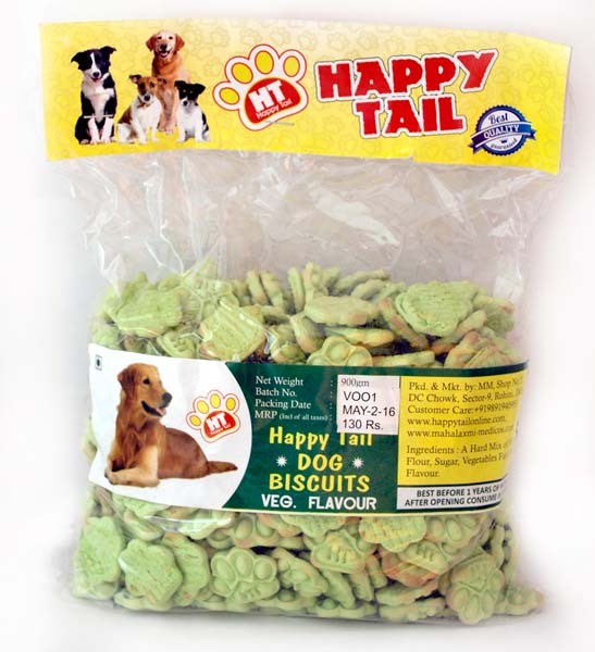Happy Tail Dog Vegetable Biscuits