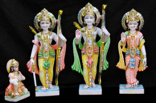 Marble Ram Darbar Statue