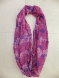 Polyester Printed Infinity Scarf (FN-ISF-104)