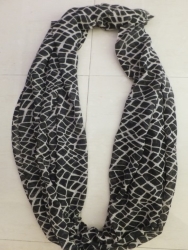 Polyester Printed Infinity Scarf (FN-ISF-107)