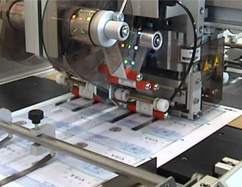 Hologram stamping solution