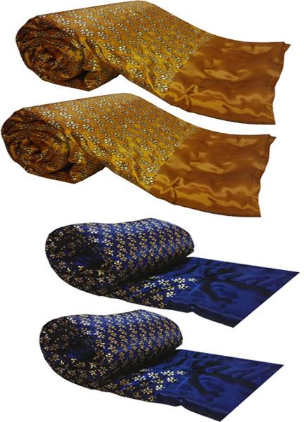 Jaipuri Satin Razai, for AC Comforter, Pattern : Floral