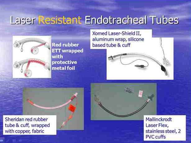Laser Resistant Endotracheal Tube