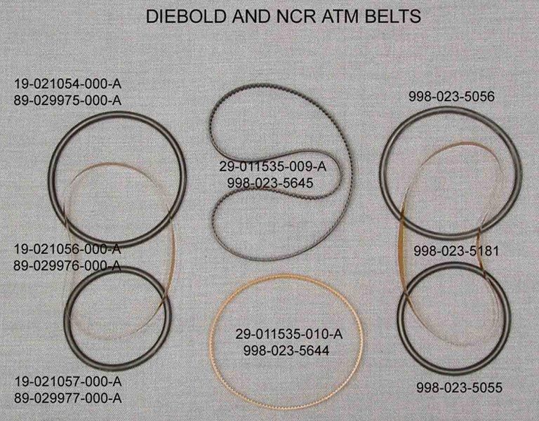 ATM Card Reader Belts