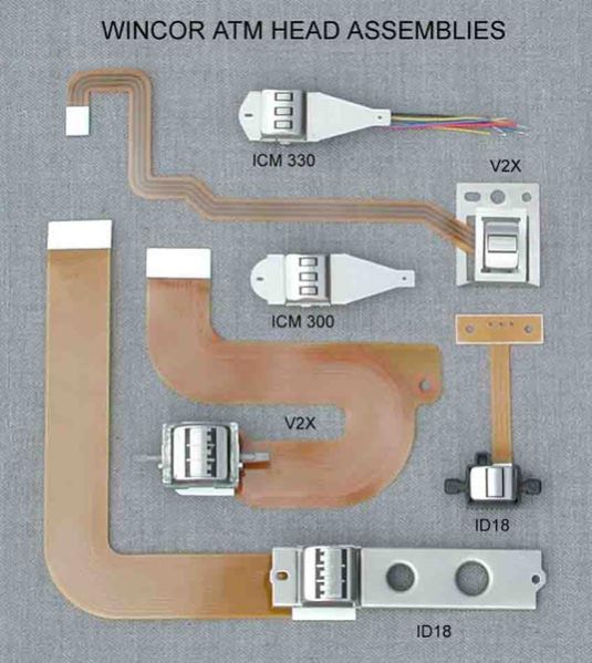 Wincor ATM Card Reader Head