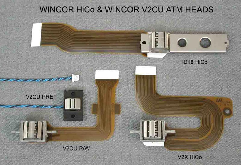 Wincor HiCo ATM Card Reader Head