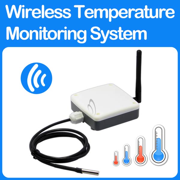 Wireless Multiple Temperature Monitoring System by Easemind Technology