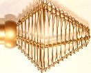 Netted Curtain Rod Spears
