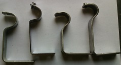 Single Curtain Rod Brackets