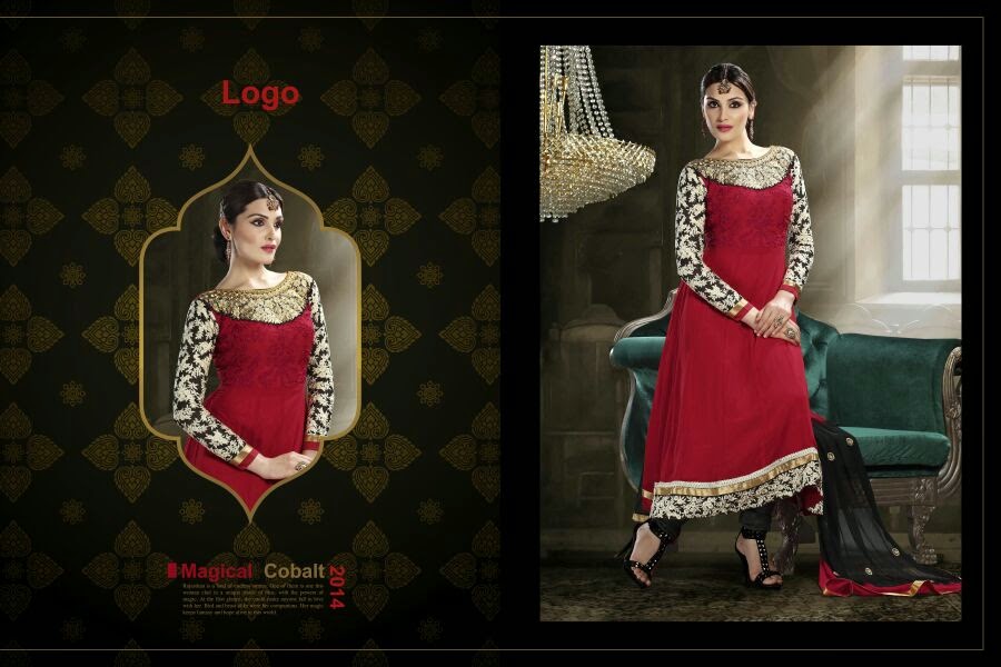 Georgette Anarkali Style Dress