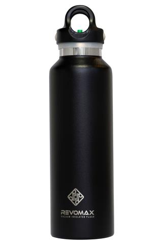 ONYX BLACK 20 OZ CLASSIC THERMAL FLASK WITH QUICK-RELEASE CAP