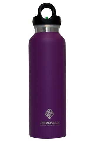 PURPLE 20 OZ CLASSIC THERMAL FLASK WITH QUICK-RELEASE CAP