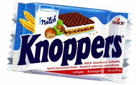 Knoppers Crispy Wafers