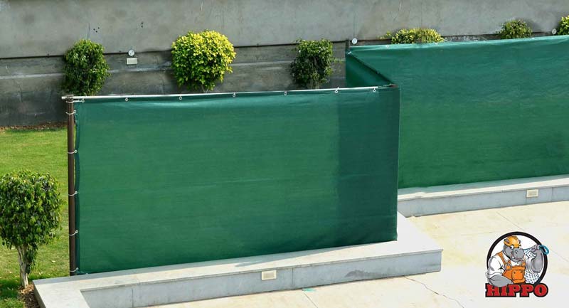 HIPPO Customize High Density Polyethylene Fencing Nets, Size : 2X6, 2x12, 2x18 Meter