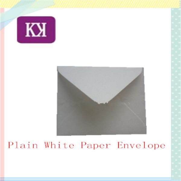 Plain White Paper Envelope