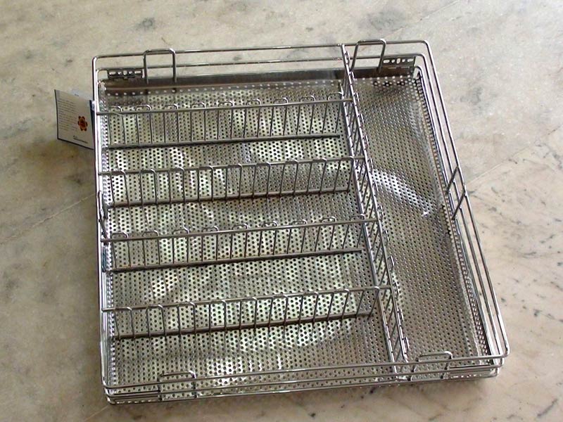 Perforated Cutlery Basket