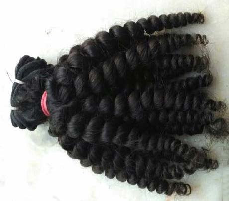 Baby Curly Hair, for Parlour, Personal, Feature : Light Weight, Shiny Look
