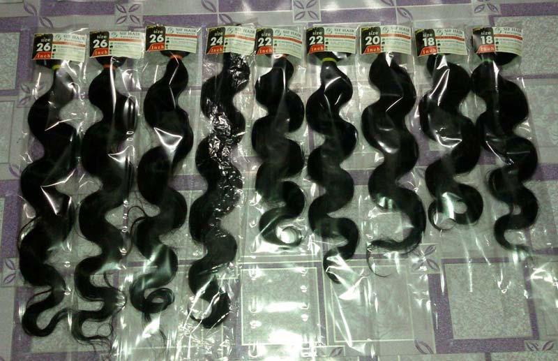 Human Hair Extension Pieces