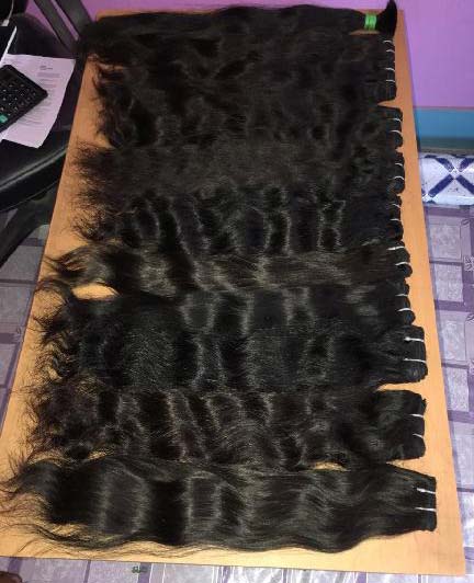 Natural Weft Hair, for Parlour, Personal, Gender : Female