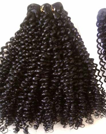 Remy Curly Machine Weft Hair