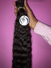 Temple Cut Natural Curly Hair, for Parlour, Personal, Feature : Light Weight, Shiny Look
