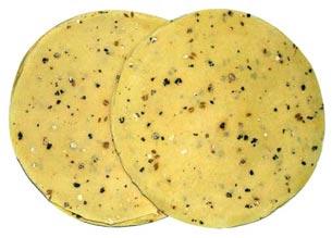 Crispy Urad Papad, for Snacks, Taste : Salty