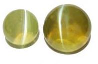 Hexagonal Polished Cats Eye Gemstone Beads, Feature : Aptivating Look, Attractive Look, Bueatiful Colors
