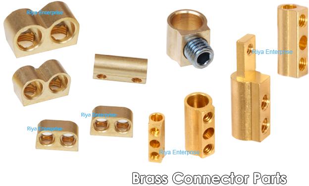 brass electrical connector