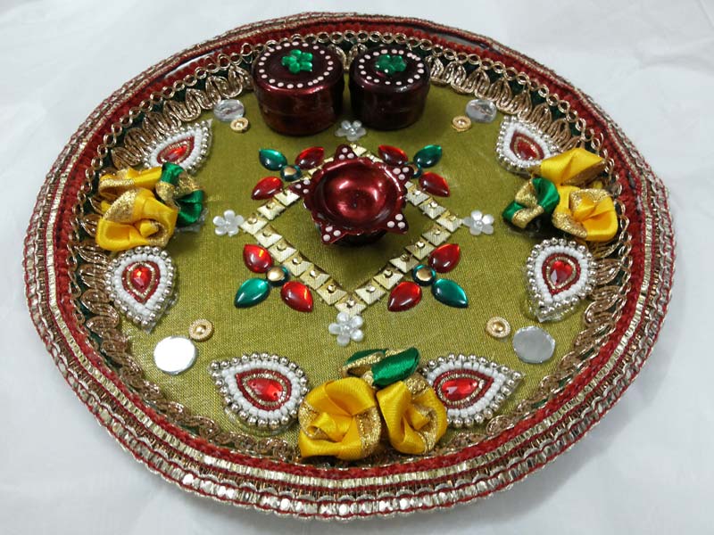 Pooja Thali at Best Price in Mumbai | Pratik Handicrafts