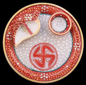Marble Pooja Thali