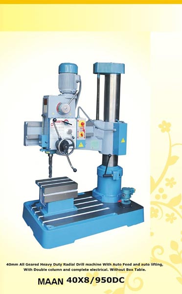 All Geared Double Column Radial Drilling Machine