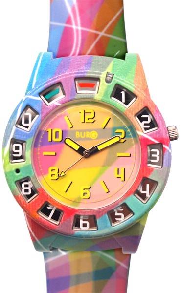 Plastic Admirable Smart Watch, Strap Color : Rainbow
