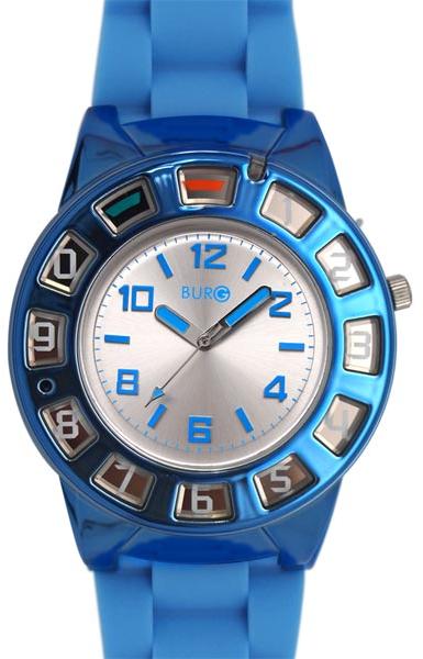 Rubber Fantabulous Smart Watch, Strap Color : Blue