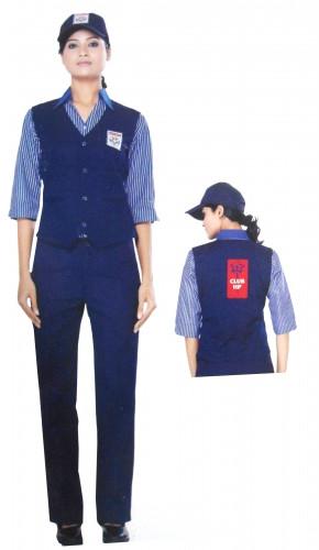 HP Petrol Pump Female Waist Coat