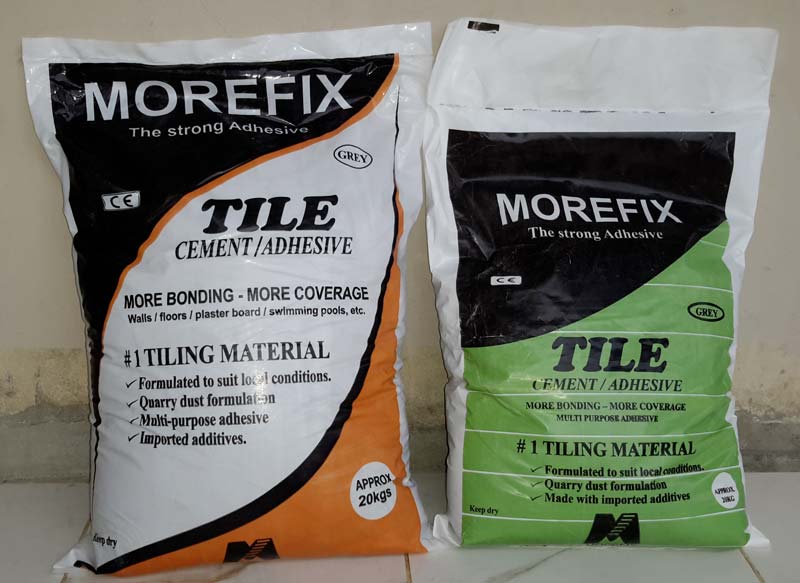 Morefix Tile Cement Buy Morefix tile cement in Accra Ghana from